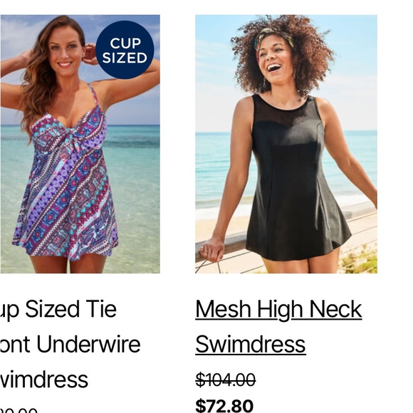 Black swimdress - Picture 2 of 16